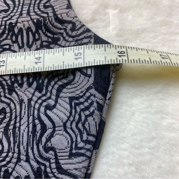 Desigual Gray and Black Geo Design Sleeveless Dress - Picture 10 of 12